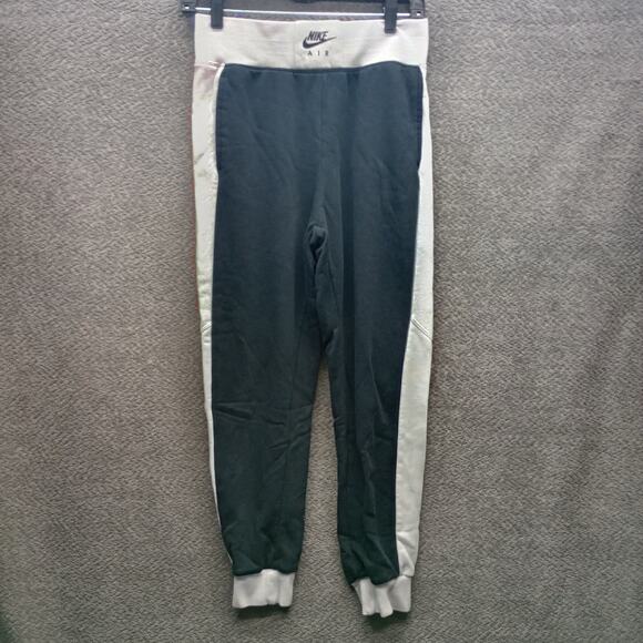 Nike Air Women Fleece Jogger Tapered Leg Sweatpants - Picture 1 of 8